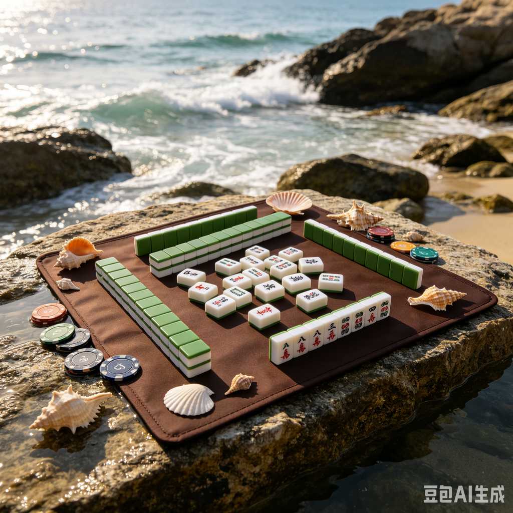 glossy mahjong tiles